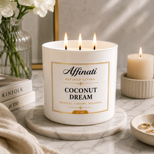 Load image into Gallery viewer, Coconut Dream 3-Wick Candle