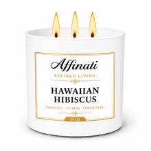 Load image into Gallery viewer, Hawaiian Hibiscus 3-Wick Candle