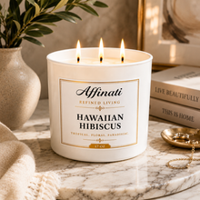Load image into Gallery viewer, Hawaiian Hibiscus 3-Wick Candle