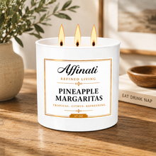 Load image into Gallery viewer, Pineapple Margaritas 3-Wick Candle