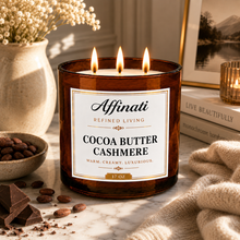 Load image into Gallery viewer, Cocoa Butter Cashmere 3-Wick Candle
