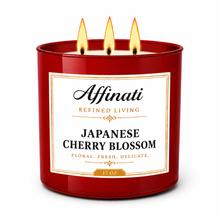 Load image into Gallery viewer, Japanese Cherry Blossom 3-Wick Candle
