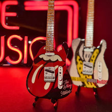 Load image into Gallery viewer, The Rolling Stones "Voodoo Lounge" Miniature Guitar

