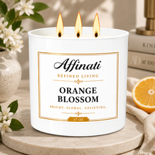 Load image into Gallery viewer, Orange Blossom 3-Wick Candle
