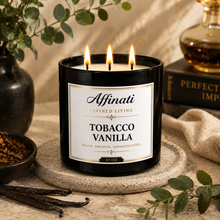 Load image into Gallery viewer, Tobacco Vanilla 3-Wick Candle
